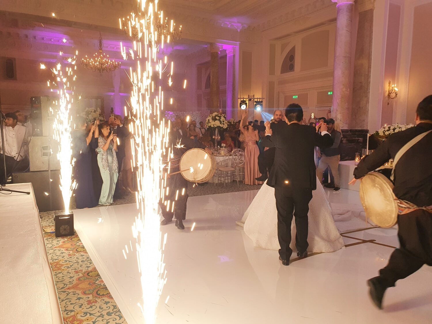 Dry Ice and Sparklers